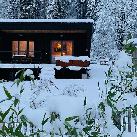 Hjem - Tiny Homes Direkt Am Wald Zwischen Allgaeu & Bodensee Bergatreute ภายนอก รูปภาพ