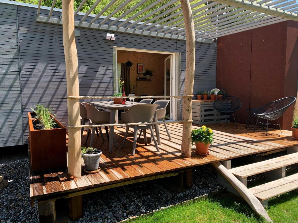 Hjem - Tiny Homes Direkt Am Wald Zwischen Allgaeu & Bodensee Bergatreute ภายนอก รูปภาพ