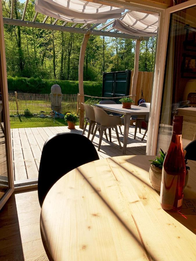 Hjem - Tiny Homes Direkt Am Wald Zwischen Allgaeu & Bodensee Bergatreute ภายนอก รูปภาพ
