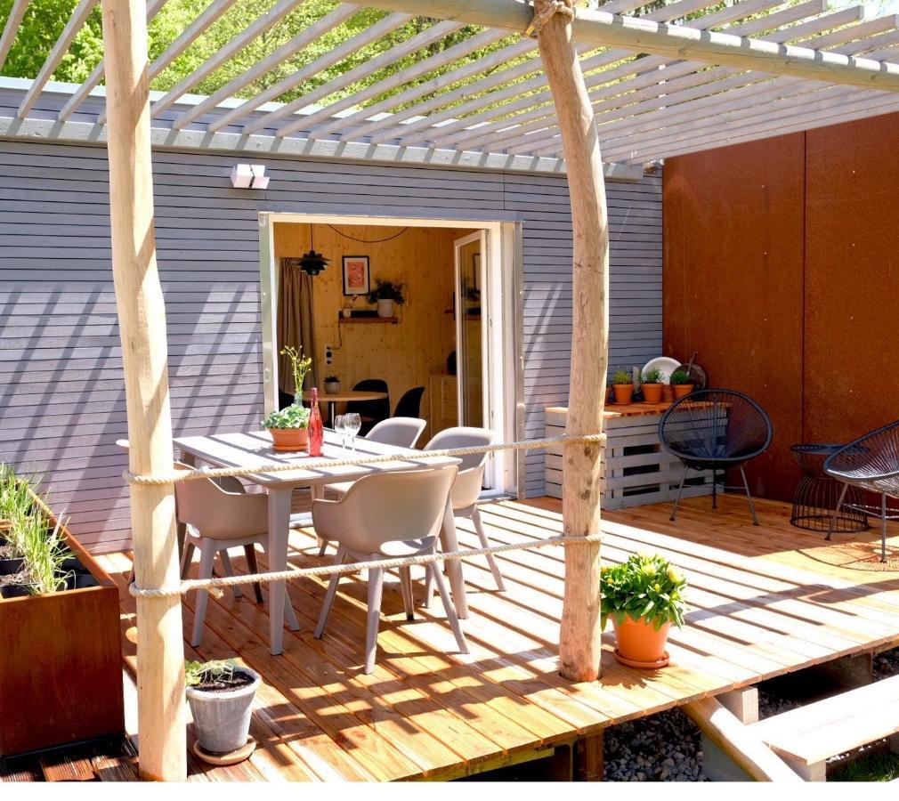 Hjem - Tiny Homes Direkt Am Wald Zwischen Allgaeu & Bodensee Bergatreute ภายนอก รูปภาพ