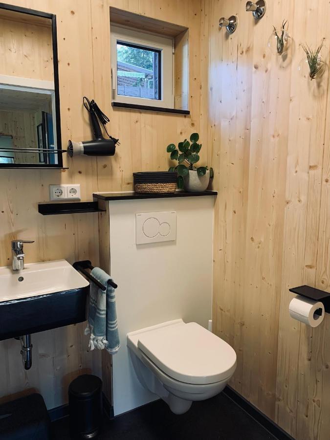 Hjem - Tiny Homes Direkt Am Wald Zwischen Allgaeu & Bodensee Bergatreute ภายนอก รูปภาพ