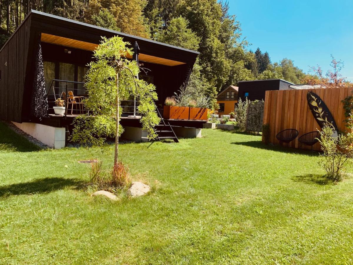Hjem - Tiny Homes Direkt Am Wald Zwischen Allgaeu & Bodensee Bergatreute ภายนอก รูปภาพ