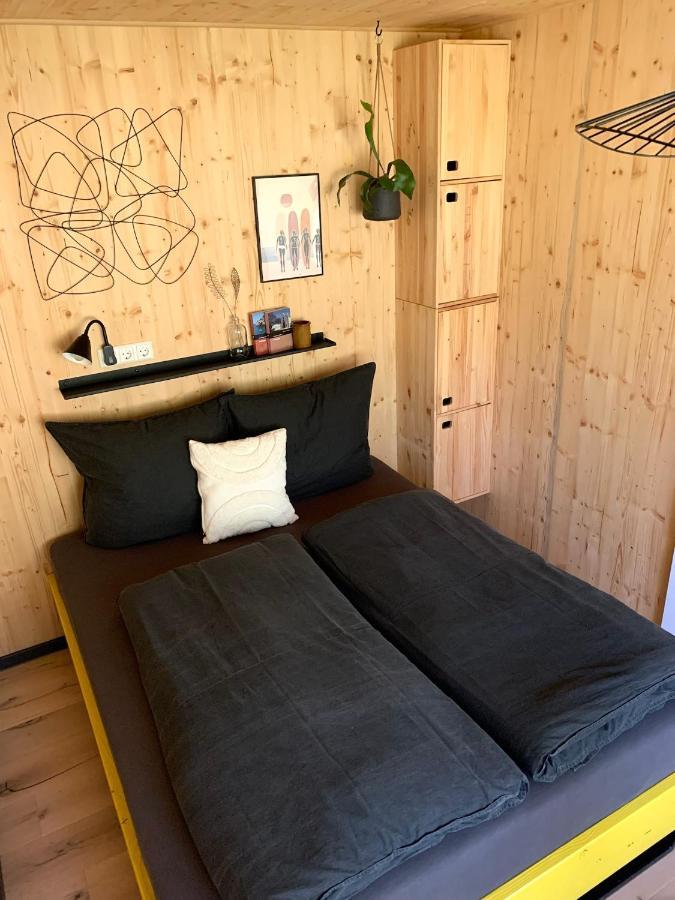 Hjem - Tiny Homes Direkt Am Wald Zwischen Allgaeu & Bodensee Bergatreute ภายนอก รูปภาพ