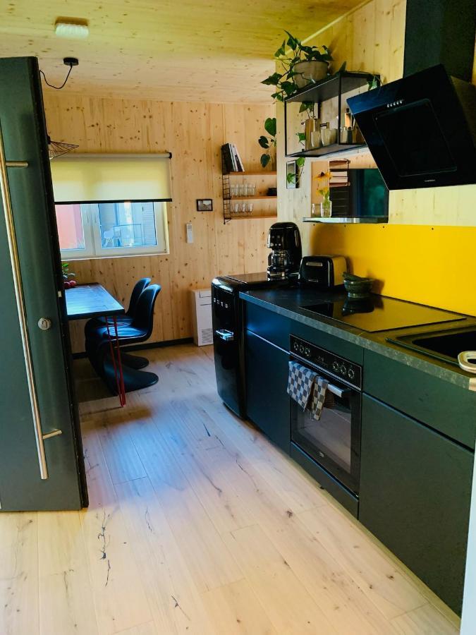 Hjem - Tiny Homes Direkt Am Wald Zwischen Allgaeu & Bodensee Bergatreute ภายนอก รูปภาพ
