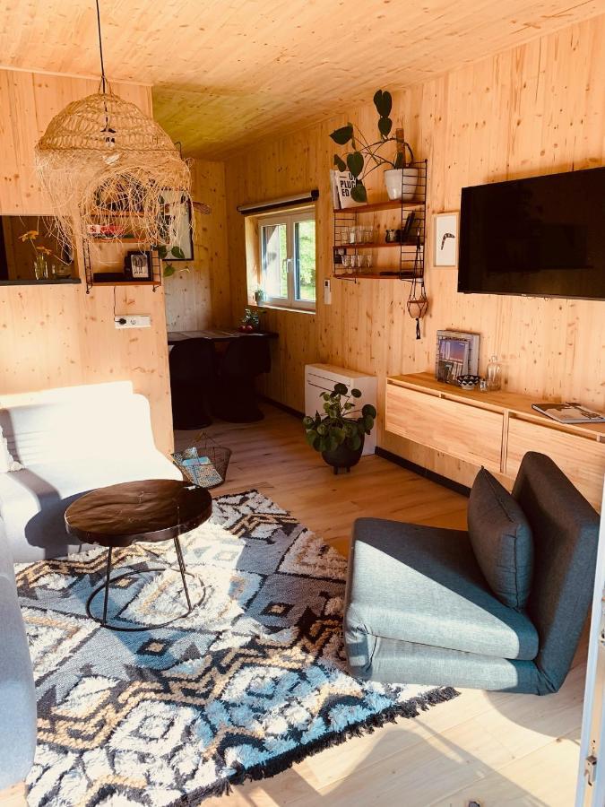 Hjem - Tiny Homes Direkt Am Wald Zwischen Allgaeu & Bodensee Bergatreute ภายนอก รูปภาพ