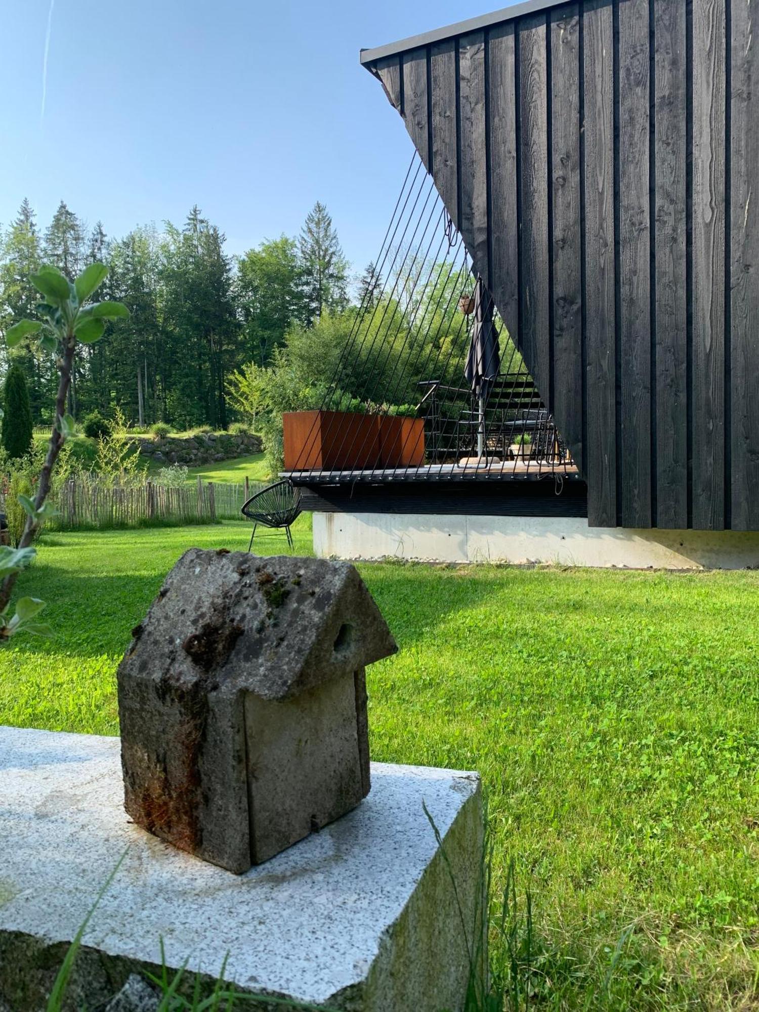 Hjem - Tiny Homes Direkt Am Wald Zwischen Allgaeu & Bodensee Bergatreute ภายนอก รูปภาพ